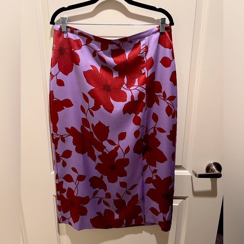 Ann Taylor MIDI Slip Skirt